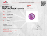 37.85 Carats Frosted Purple Amethyst